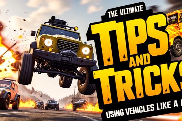PUBG Mobile: Using Vehicles to Your Advantage Advanced Tips & Tricks! 🚗 PUBG Mobile Using Vehicles to Your Advantage – Advanced Tips and Tricks