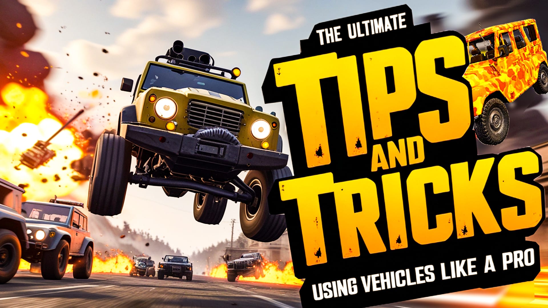 PUBG Mobile Using Vehicles to Your Advantage – Advanced Tips and Tricks