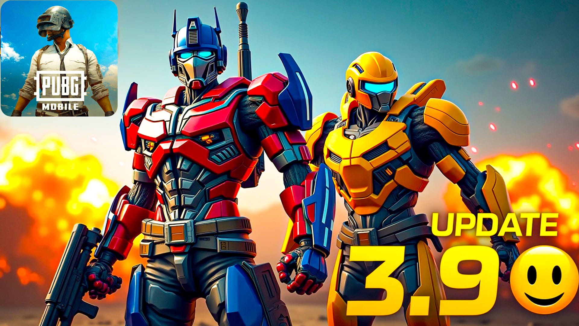 PUBG Mobile x Transformers UPDATE 3.9 Is INSANE – Optimus Prime Is Here!