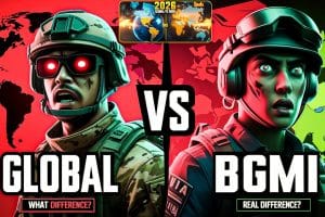 PUBG Mobile Global vs BGMI 🤯 — Are They REALLY Different in 2026?